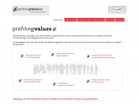 profilingvalues.at Webseite Vorschau