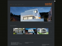 architekturbüro-seidel.de Webseite Vorschau
