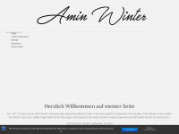 amin-winter.de Webseite Vorschau