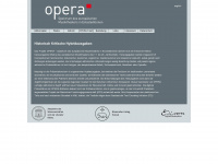 opera-edition.com Webseite Vorschau