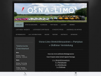 osna-limo.de Webseite Vorschau