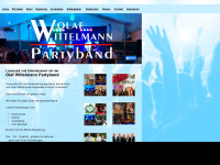 olw-partyband.de Webseite Vorschau