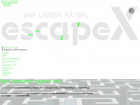 escapex.de Webseite Vorschau