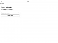 opel.fi Webseite Vorschau