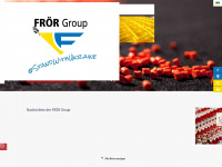 froer-group.de Webseite Vorschau