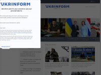 ukrinform.es Webseite Vorschau