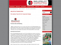 bielefeldt-marketing.de Webseite Vorschau