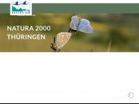 natura2000-thueringen.de Webseite Vorschau