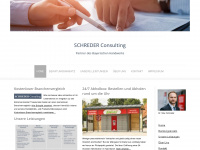 schreder-consulting.de Webseite Vorschau