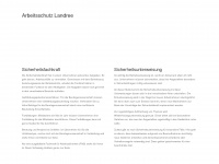 arbeitsschutz-landree.de Webseite Vorschau