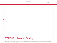 veritas-sewing.com Webseite Vorschau