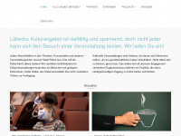 kulturtafel-luebeck.de Webseite Vorschau