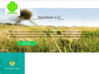 kleeblatt-rathenow.com Webseite Vorschau