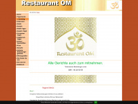 restaurant-om.de Webseite Vorschau