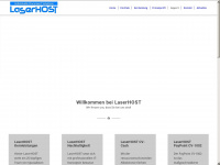 laserhost.com Webseite Vorschau