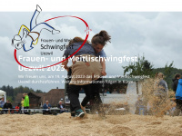 schwingfest-uezwil.ch Webseite Vorschau