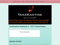 tanzkantine-stuttgart.de Webseite Vorschau