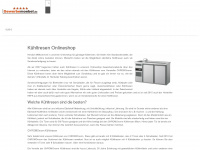kühltresen.com Webseite Vorschau