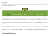 hotel-restaurant-lohmann.de Webseite Vorschau