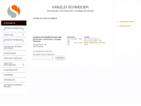 kanzlei-schneider-rat.de Webseite Vorschau