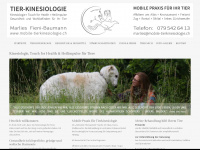 mobile-tierkinesiologie.ch Webseite Vorschau