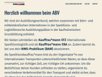 abvnws.ch Webseite Vorschau