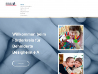 förderkreis-für-behinderte-besigheim.de Webseite Vorschau