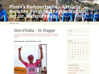 radsport-forum.info Webseite Vorschau