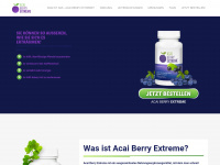 acaiberryextreme.de Webseite Vorschau