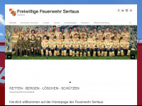 ff-serfaus.at Webseite Vorschau