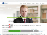 kanzlei-hallermann.de Webseite Vorschau