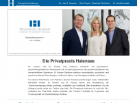 privatpraxis-halensee.de Webseite Vorschau