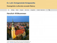 kirche-königswartha.de Webseite Vorschau