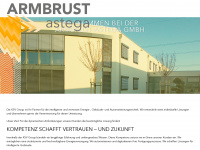 armbrust-astega.de Webseite Vorschau