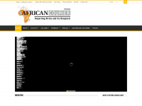 theafricancourier.de Webseite Vorschau