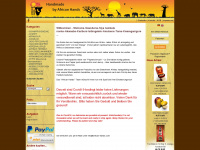 african-hands.com Webseite Vorschau