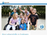 lebenshilfe-esslingen.de Webseite Vorschau