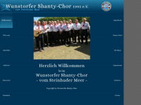 wunstorfer-shanty-chor.de Webseite Vorschau