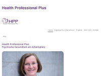health-professional-plus.de Webseite Vorschau