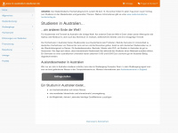 in-australien-studieren.de Webseite Vorschau