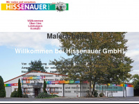 hissenauer.com Webseite Vorschau