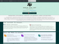 watchandtell.de Webseite Vorschau