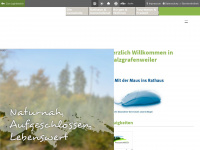pfalzgrafenweiler.de Webseite Vorschau