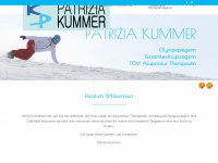 patriziakummer.ch Webseite Vorschau