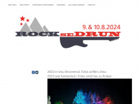 rocksedrun.ch Webseite Vorschau