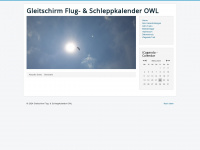 owl-flieger.de Webseite Vorschau