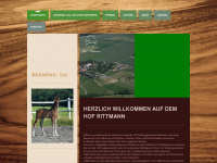 hof-rittmann.de Webseite Vorschau