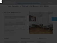 zahnarzt-in-wuelfrath.de Webseite Vorschau