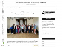 ehb-stiftung.eu Webseite Vorschau