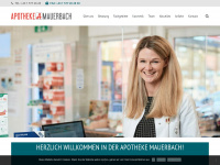 apotheke-mauerbach.at Webseite Vorschau
